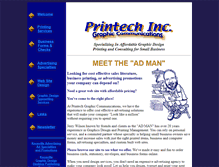 Tablet Screenshot of printech-inc.com